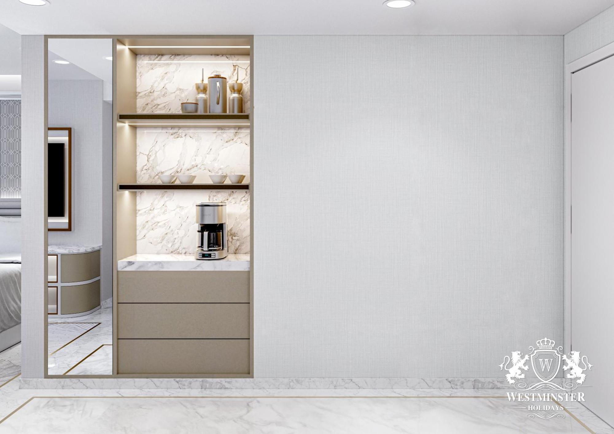 Westminster Dubai Mall Ngoại thất bức ảnh A coffee station in a home